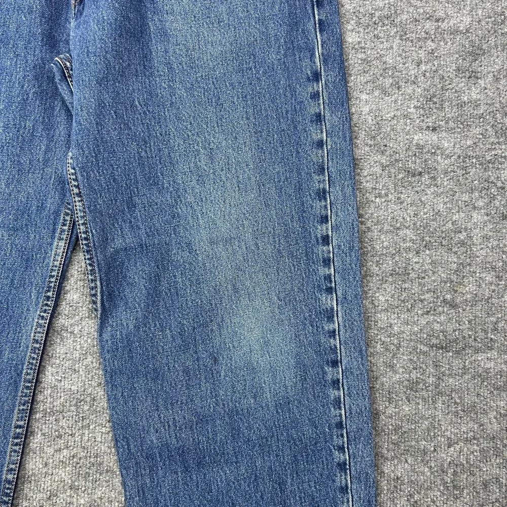 Levi's 550 Jeans Men's Blue Denim Pockets High Rise Relaxed Straight Fit - 38X30